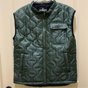 Zero Foxtrot Quilted Vest Mens XL Olive Green